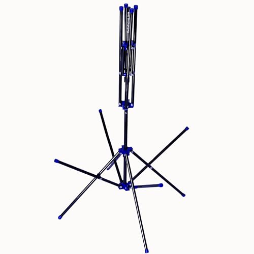Hockey Gear Drying Rack - Heavy Duty Aluminum Collapsible Portable Sports Gear Drying Rack - Tree - Hockey Equipment Drying - Hockey Gifts - color: Orange