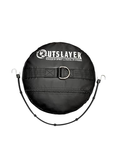 Outslayer Double End Heavy Bag Double End Ball Floor Anchor with Bungee Cord - style: Unfilled