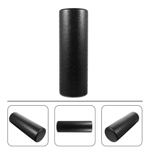 Premium High-Density Foam Yoga Roller for Muscle and Deep Tissue Massage Foam Roller for Neck Back Legs Arms and Feet Multi-Functional Exercise and Physical Therapy Tool (15x45cm)