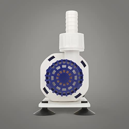 BIOSMO 1000 DC Sine Wave Water Pump Return Pump 1000L/H(264GPH) High Performance Aquarium Cleaning Ultra Quiet Operation 3-9W 3 Modes Control Ideal for 25-53 Gallon Fish Tanks, Ponds, Fountains