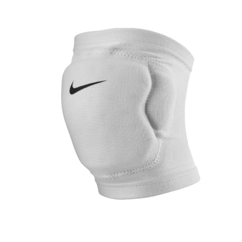 Nike Varsity Volleyball Knee Pads White, Medium/Large - color: White/Black, size: Medium-Large