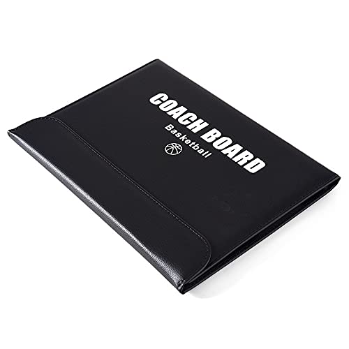 Pure Vie Foldable Magnetic Basketball Coaching Clipboard with Magnets, Pen