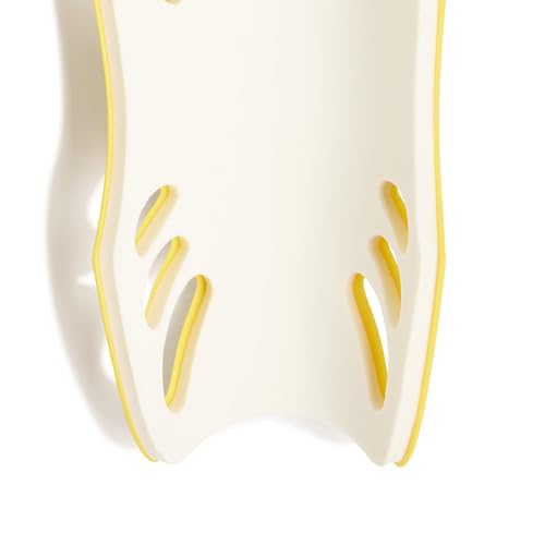 adidas Unisex Adiflex Soccer Shin Guards - color: Team Yellow/Black, size: X-Small