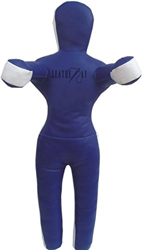 Jiu Jitsu Judo Punching Bag Grappling Dummy Blue -Unfilled - size: 70 inches (6 ft)