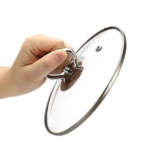 2PCS Universal Pot Lid Handles Stainless Steel Pot Lid Handles With Mounting Screws And Silicone Gaskets