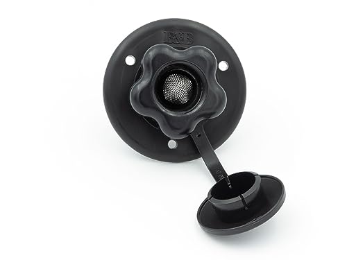 B&B Molders, 94217 City Water Fill with Plastic Check Valve – Black, Leak-Tested UV-Stable Acrylonitrile Construction, OEM Replacement – Made in USA