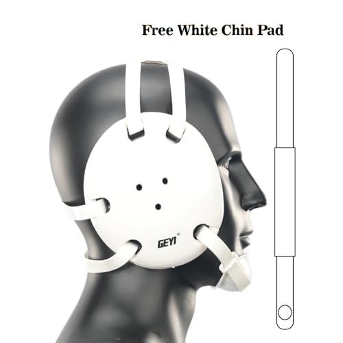 Wrestling Headgear with American Bald Eagle Decals - color: White, size: Adult