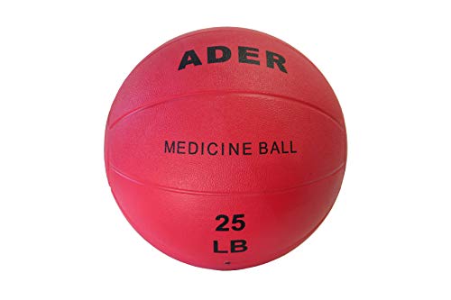 Ader Rubber Medicine Ball 2,4,6,8,10,12,15,18,20,25LB - color: 25LB