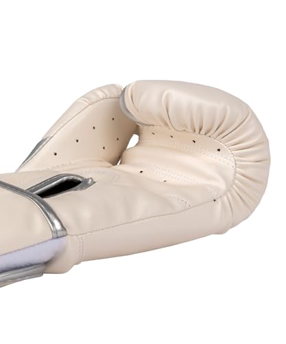 Venum Challenger Boxing Gloves - color: White/Silver, size: 8-Ounce, style: Challenger 2.5