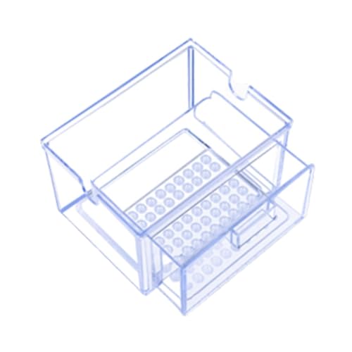Aquarium for Fresh and Water Aquarium Drawer Drip Tray Filtration System, Clear