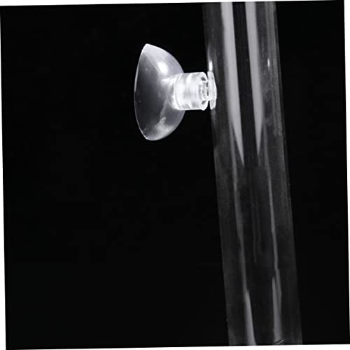 BESPORTBLE Transparent Glass Shrimp Feeding Tube Set Feeder Tray for Aquarium Durable and Reliable Glass Design Convenient Feeding for Fish and Shrimp Easy to Install