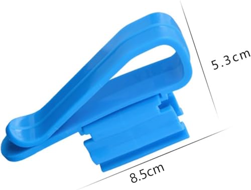2Pcs Fish for Tank Mounting Clip Water Pipe Hose Holder Multifunction Adjustable Clamp for 0.31""-0.62"" Dia Tub Aquarium Tube Holder, Aquarium Air Pump Accessories for Fish Tank and Aquarium