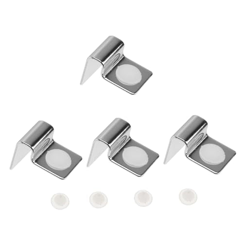 Fish Tank Accessories Aquarium Lids 4Pcs Fish Tank Glass Aquarium Cover Clip Support Holder Stainless Steel - Aquarium Accessories Universal Lid Clips 5mm Glass Tank Aquarium Lid
