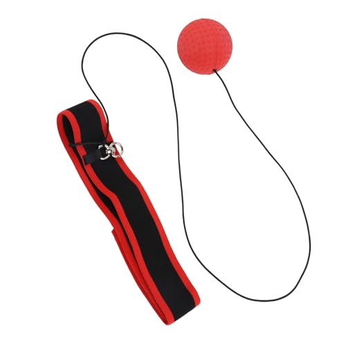 Boxing Punch Ball, Reflex Speed Training Equipment with Adjustable Headband and Elastic String, for Boxing, MMA, Fitness Exercise in Room, Garden, Park - size: E305-H01