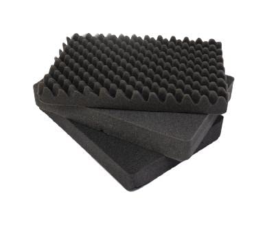 Weatherproof Equipment Case, made of Polypropylene Plastic, Black with Foam Insert (16.5" X 13" X 7" (L x W x H) YELLOW) - size: 16.5" X 13" X 7" (L x W x H) (YELLOW)