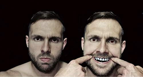 ORAL MART Pro Mouth Guard for Sports (Adult) - Football, MMA, Boxing, BJJ - color: Fangs / Vampire