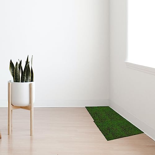 Healifty Artificial Moss Mat 19.68X19.68 Inch Square Simulation Grass Pad Realistic Faux Moss Turf for Indoor Outdoor DIY Landscaping Garden Decor