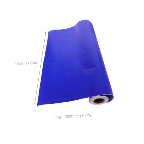 YARNOW Self Adhesive Aquarium Background Roll PVC Fish Tank Decor with High Resolution Graphics Quick Setup for Compatibility in Underwater Scenery Blue