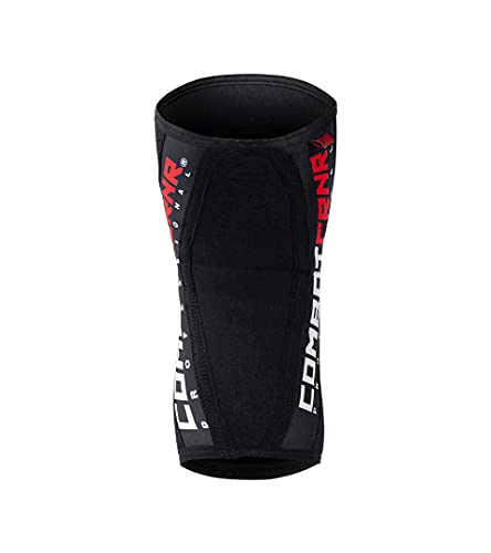 Combat Corner Premium Knee Pad | Thick Protective Sleeve for Training, Competition, Sports | Anti-Slip Comfortable Construction - size: Large