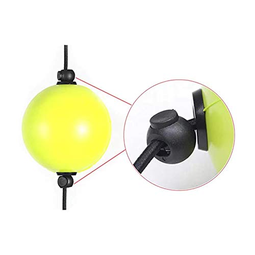 Boxing Reflex Ball Quick Puncher MMA Sports for Training Speed,Focus and Reaction Trainer Green