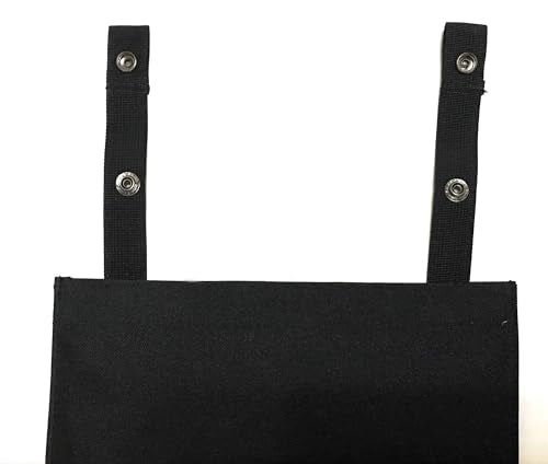 Airsoft Tactical Molle Shoulder Deltoid & Groin Pads 800D Nylon 1 Set Black