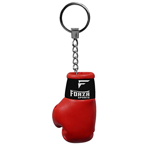 Forza Sports Mini Boxing Glove Keychain - color: Red