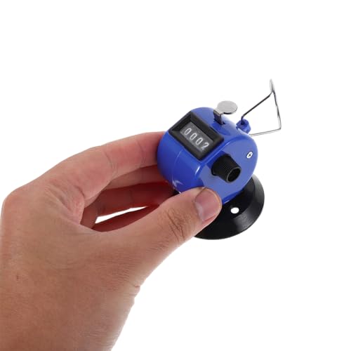 Yardwe Handheld Golf Score Counter with Base 4 Digital Plastic Metal