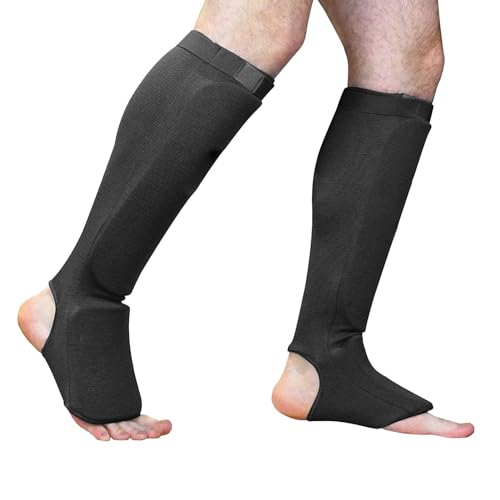 Kickboxing Shin Guard - Shin Kickboxing Pad, Lightweight Shin Instep - size: Small