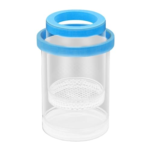 Incubation Box Fish Tank, Hatchery Cultivating Container, Isolation Box, Aquarium Breeding Tank for Betta Fish, Blue