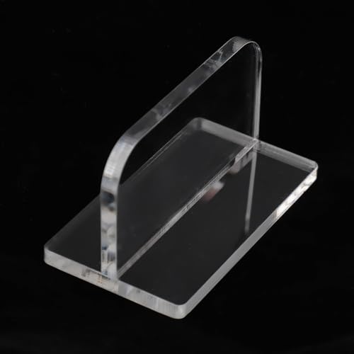 6Pcs Acrylic Aquarium Cover dle, Se Grip Fish Tank Lid Pull dle, Durable Transparent Aquarium Lid dle with Adhesive, Eleg Modern Design for Glass Cabinets and niture