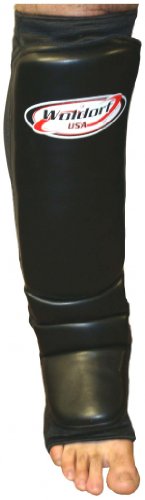 MMA Shinguard with Instep in Leather M Martial Arts, Sparring Shin Guards, Fighting Equipment, Grappling Shin Guards, Kickboxing Shin Guards, Muay Thai Training Shin Guards