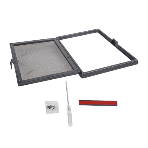 Mount Cover with Secure Clip and Mounts Prevents Fish Escaping Easy Reinforced Screen for Fish Tanks Easy Installation Anti-Jump Design