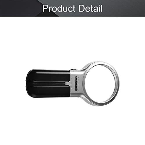 Othmro 1Pcs Magnifying Glass, 65mm 3X Handheld Magnifier - Large Magnifying Lens with Non-Slip Plastic Handle for Book Newspaper Reading, Insect and Hobby Observation, Classroom Science,Antiques - color: 3 X 65mm