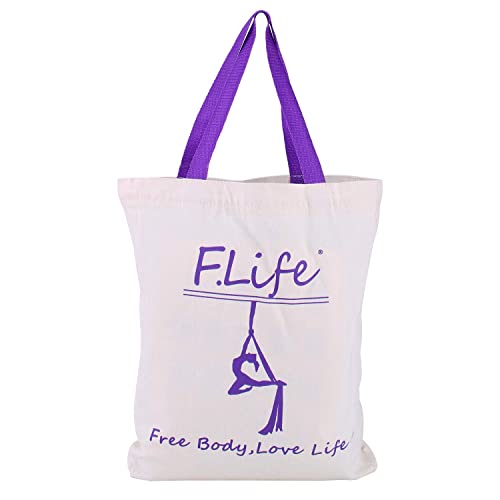 F.Life Aerial Silk Yoga Hammock & Swing for yoga Inversion,Strength training,starter hardware kit - color: Champagne