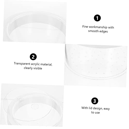 Floating Fish Breeding Box Removable Cover Water Permeable Design for Fish Tanks Prevents Escape Transparent Isolation Container