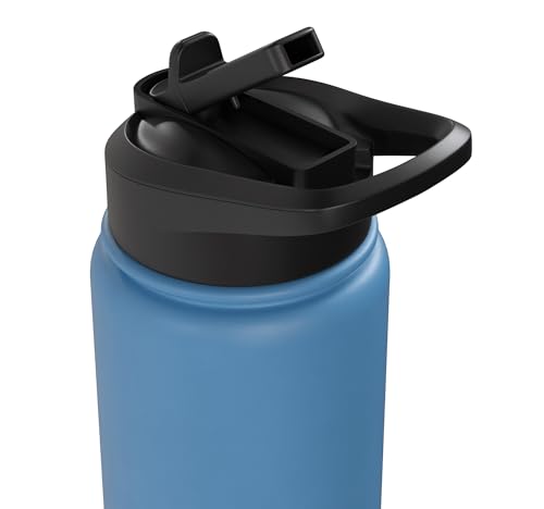 Cut That Weight Combat Sports Tournament Motivation Stainless Steel Insulated Water Bottle - color: Light Blue