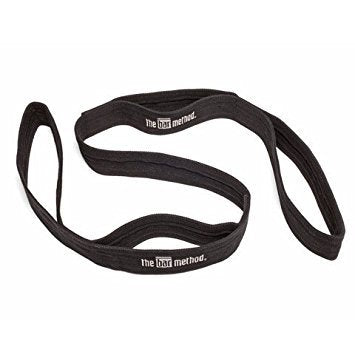 The Bar Method Black Stretching Strap