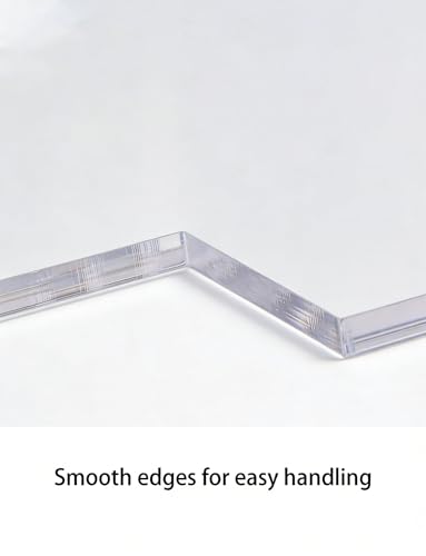 Acrylic Aquarium Lid, Easy Feeding, Transparent Fish Tank Cover, Scratch Resistant, for Fish and Turtle Tank(31.5x12.2in)