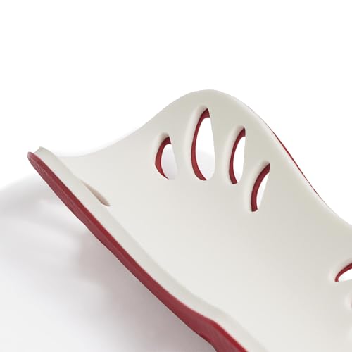 adidas Unisex Adiflex Soccer Shin Guards - color: Team Power Red /White, size: Small