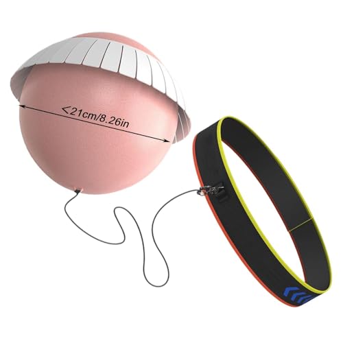 Boxing Reflex Ball - Adjustable Headband Punching Trainer | Speed Reaction Training Balls | Fitness Reflex Training Equipment | Boxing Speed Ball Set With Pump For Home Gym Outdoor Workout Kids Adults - color: Pink
