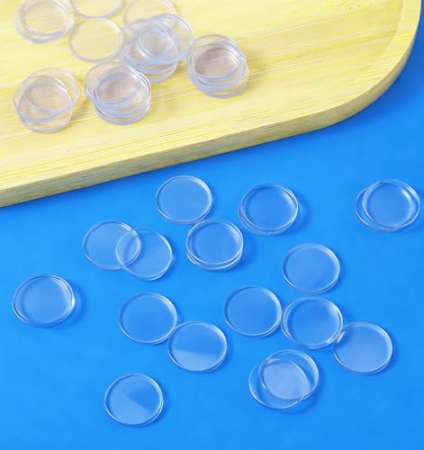 100 Pcs Anti-Slip Pad, Clear Glass Table Anti Collision Pads, Shock Absorbing Buffer Pads for Furniture, Table Tops, Cabinets