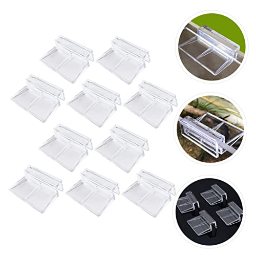 10pcs Aquarium Stand Acrylic Support Brackets Fish Tank Holding Rack Support Shelf for Aquarium Tank Supply