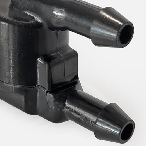 Click&Fit 2-way Washer Check Valve multi-vehicle compatible with Toyota Lexus Nissan Ford and others – Wiper water check valve for Front Windshield washer jet nozzles replaces 85321-28020 - style: 2-way 1pcs