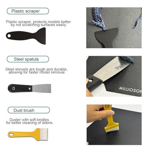 3D Printer Tool Kit, 68Pcs 3D Printing Tool Kit Assembly/Removal/Digital Caliper/Deburring/Model Processing/Spirit Level/Cleaning Tool Set Box 3D Printer Accessories for 3D Printing