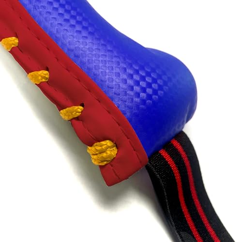 AAMA Martial Arts Taekwondo Karate Kickboxing Training Double Paddle Kicking Target - style: Blue