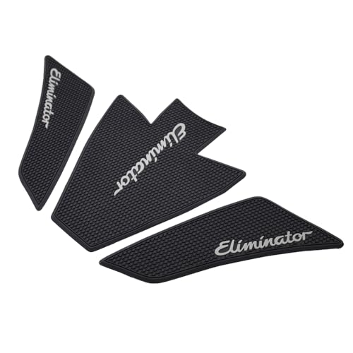 for Kawasaki Eliminator 450 400 500 SE 2024 2025 Motorcycle Accessories Side Fuel Tank Grips Tank Pads Protector Stickers Decal Gas Knee Grip Traction Pad Tankpad PVC Rubber Black