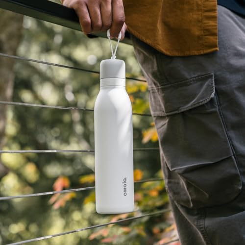 Owala FreeSip Twist Stainless Steel Water Bottle 24 oz Sweet Pea - color: Sweet Pea, size: 24 Ounces