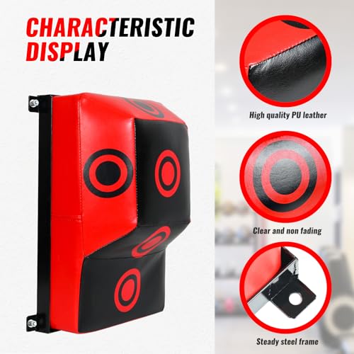 INNOLIFE Wall Mount Uppercut Boxing Bag - Boxing Training Punching Target