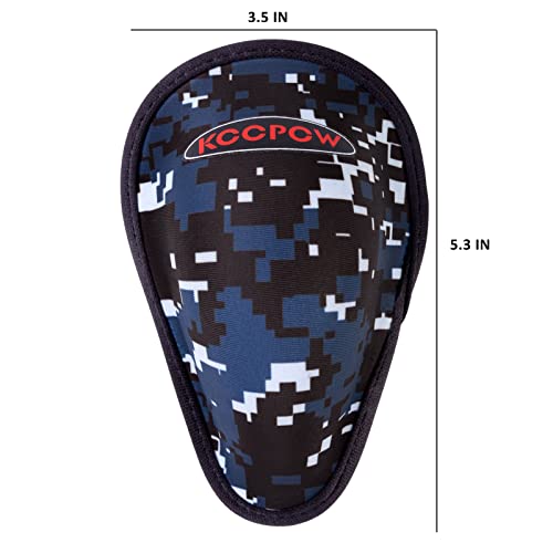Youth Boys Soft Protective Athletic Cup, Sports Cup for Baseball, Football - color: Ocean Camo