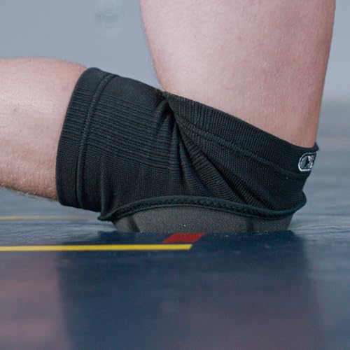 Cliff Keen Impact Bubble Wrestling Knee Pad (White/Charcoal) - color: White / Charcoal
